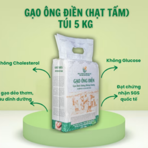 Gạo Ông Điền (hạt tấm) – Túi 5kg